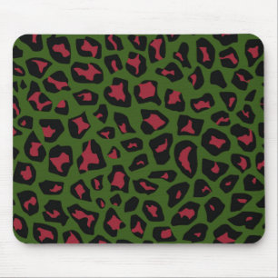 Leopardシームレスパターン マウスパッド