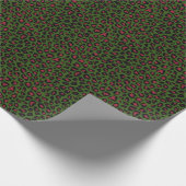 Leopardシームレスパターン ラッピングペーパー (角)