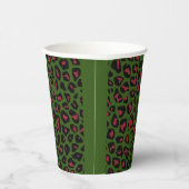 Leopardシームレスパターン 紙コップ (右)