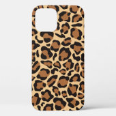Leopardシームレスパターン Case-Mate iPhoneケース (裏面)