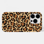 Leopardシームレスパターン Case-Mate iPhoneケース (裏面 (横))
