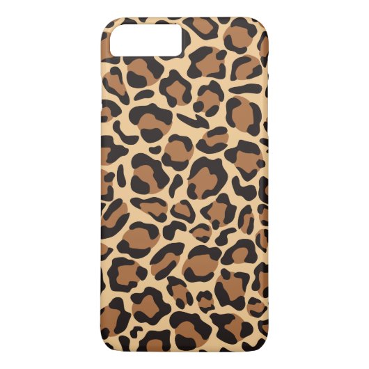 Leopardシームレスパターン Case-Mate iPhoneケース (裏面)