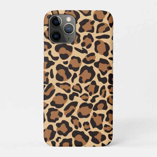 Leopardシームレスパターン Case-Mate iPhoneケース (裏)