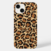 Leopardシームレスパターン Case-Mate iPhoneケース (裏面)