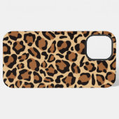 Leopardシームレスパターン iPhoneケース (裏面横)