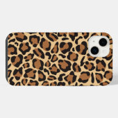 Leopardシームレスパターン iPhoneケース (裏面横)