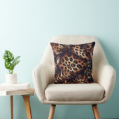 Leopardチャーム:はっきりしたステートメント クッション (椅子)