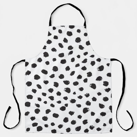 Leopardテクスチャ:ヴィンテージシームレスパターン。 エプロン (正面)
