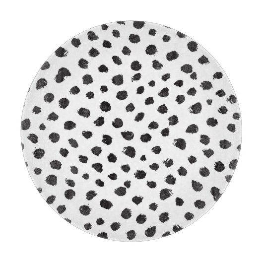 Leopardテクスチャ：ヴィンテージシームレスパターン。 カッティングボード (正面)