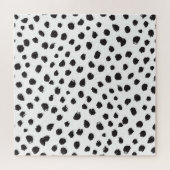 Leopardテクスチャ:ヴィンテージシームレスパターン。 ジグソーパズル (横)