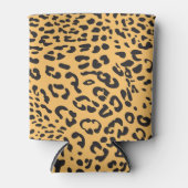 Leopardテクスチャ 缶クーラー (正面)