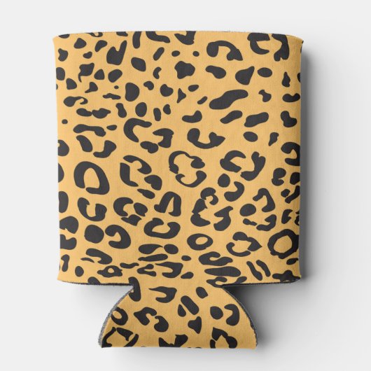 Leopardテクスチャ 缶クーラー (裏面)