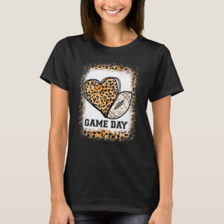 Leopardハートサッカーママとの試合日 Tシャツ