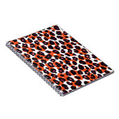 Leopardパタカラフルーン:シームレスデザイン。 ノートブック (右側)