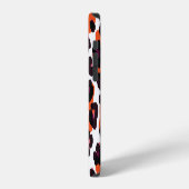 Leopardパタカラフルーン：シームレスデザイン。 iPhoneケース (左側面)
