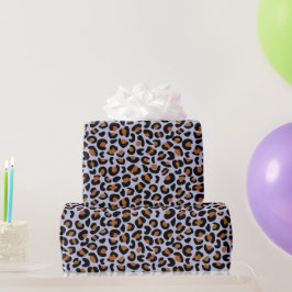 Leopardパターはっきりしたン誕生日パーティギフトシームレス ラッピングペーパー