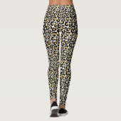 Leopardプリントオールオーバーデザイン レギンス (裏面)
