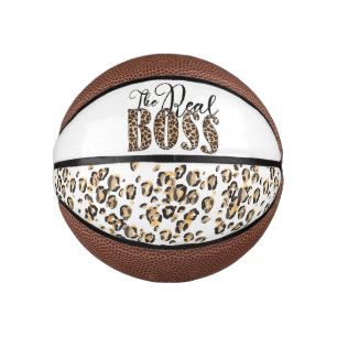 Leopardプリントザ実在ボス ミニバスケットボール