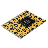 Leopardプリントノートブック |モノグラムアニマルプリント ノートブック (左側)