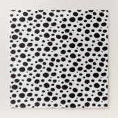 Leopardプリントヴィンテージシームレスデザイン ジグソーパズル (横)