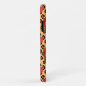 Leopardプリント&バラタトゥーモノグラムiPhoneケース Case-Mate iPhoneケース (裏面/右)