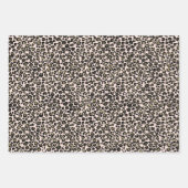 Leopardプリント ラッピングペーパーシート (正面)