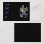 Leopardプロファイルカード 名刺 (正面/裏面)