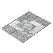 Leopardヘッドノートブック付きLeopardプリント ノートブック (左側)