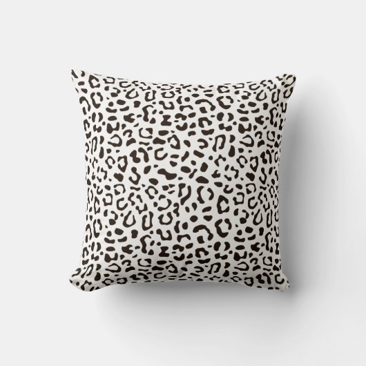 Leopard印刷パターン クッション (正面)