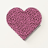 Leopard印刷パターン ノートブック (裏面)