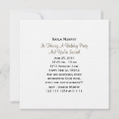 Leopard印刷パーティの招待状 招待状 (正面)