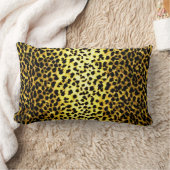 Leopard壁紙 ランバークッション (ブランケット)