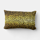 Leopard壁紙 ランバークッション (裏面)