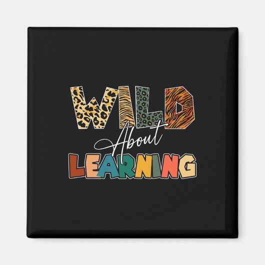 Leopard学先生新学期Teacについて マグネット (正面)