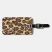Leopard （カスタマイズ可能） ラゲッジタグ (正面横)