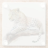 Leopard ガラスコースター (裏面)
