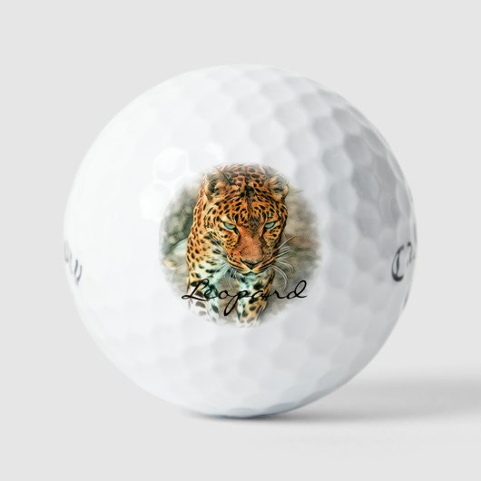 Leopard ゴルフボール (正面)