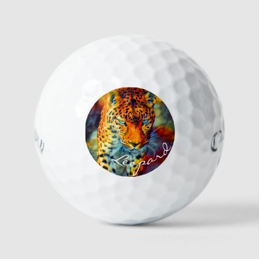 Leopard ゴルフボール (正面)