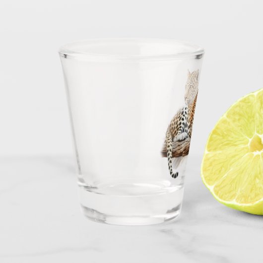 Leopard ショットグラス (左)
