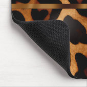 Leopard スタイリッシュモノグラムの Print Business マウスパッド (コーナー)