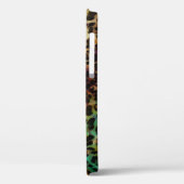 Leopard:抽象芸術カラフルヴィンテージテクスチャ Case-Mate iPhoneケース (裏面 / 左)