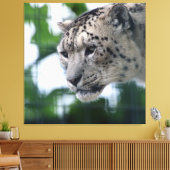 Leopard 003 キャンバスプリント (インサイチュ (リビング))