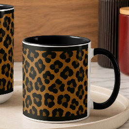"LEOPARD" - 11オンス コーヒーマグ マグカップ