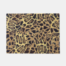 Leopard 18インチx 24インチドアマット