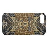Leopard 6/6sワイルドサイドモノグラムエレガントプラス Case-Mate iPhoneケース (裏面(横))