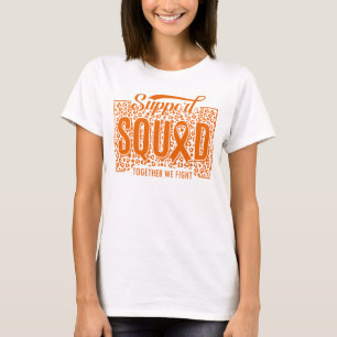 Leopard ADHD Support Squad我々は戦う Tシャツ