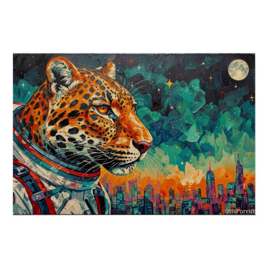 LEOPARD ASTRONAUT-COMING HOME 10 ポスター (正面)