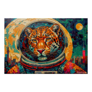 LEOPARD ASTRONAUT-COMING HOME 9 ポスター