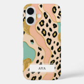 Leopard Blush Pink Pattern Case-Mate iPhoneケース (裏面)