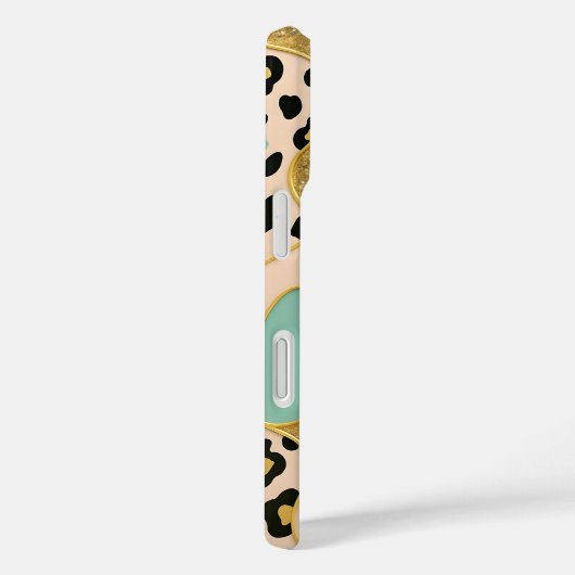 Leopard Blush Pink Pattern Case-Mate iPhoneケース (裏面 / 右)